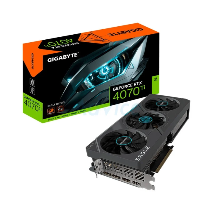 VGA GIGABYTE GEFORCE RTX 4070TI EAGLE OC - 12GB GDDR6X | Lazada.co.th