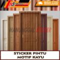 Stiker Motif Kayu Untuk Furniture Pintu, Lemari Dinding atau Lantai. 