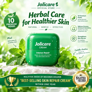 Jolicare Cream 50g – For Dry/Itchy/Reactive Body & Face Spots Steroid-Free Paraben-Free Fragrance-Free Thick Spot-Treatment Cream