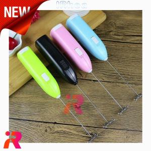 iRhea Electric Milk Frother Coffee Frother Foamer Whisk Mixer Stirrer Egg Beater Mini Handheld Milk Coffee