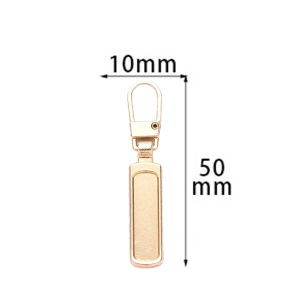 10pcs Detachable Metal Zipper Puller Universal Removable Zipper Puller Luggage Slider Zipper Head