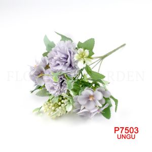FA P7503 Bouquet Bunga Rose Hias Artifisial Dekorasi Rumah Kantor Hotel Pernikahan