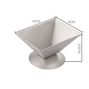 ZENGD Non-stick Traditional DIY 304 Stainless Steel Kitchen Tools Baking Pudding Making Molds Sushi Dumpling Mould Rice Ball Zongzi Mould