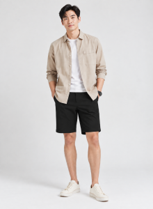 Quần short kaki Khatoco sale 250k ( giá tem 418K)
