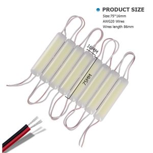 1pc LED Module Waterproof Decorative Light for Advertising Signs with Tape Adhesive Backside