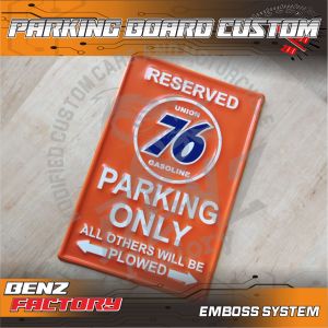 BENZFACTORY PARKING ONLY EMBOSS UNI ON 76