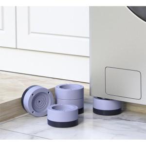 Bộ 4 chân đỡ chống rung máy giặt tủ lạnh bếp ga tăng giảm chiều cao đế cao su chống trơn trượt