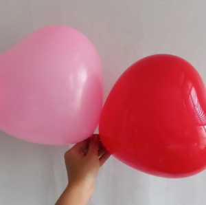Balon Latex Metalic Dekorasi Bakcdrop Ulang Tahun Aqiqah Tunangan Lamaran Bentuk Hati