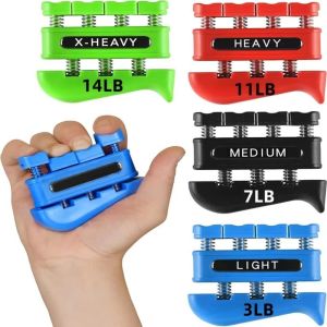NOWNICE Workout Equipment Finger Strengthener Portable Design Grip Strengthener Finger Exerciser Durable Adjustable Resistance Forearm Strengthener For Musician