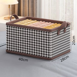 Household Steel Frame Storage Box for Clothes Foldable Clothes Organizer Waterproof Storage Box