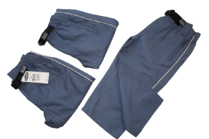 Celana Panjang Anak Laki-laki Pinggang Karet Katun Premium 3 Bulan-4 Tahun Biru | Celana Chinos Panjang Anak Cowok Branded