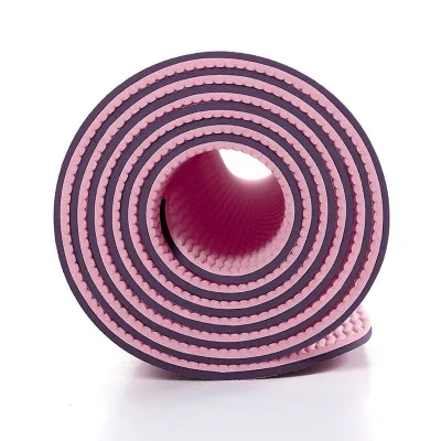 Yoga Mat Eco Friendly Premium Quality Double Layer Double Colour 6MM Thick Foam Roller [Ready Sto