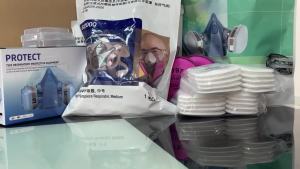 27Pcs 6200 Mask or 9in1 6200 Half Facepiece Gas Mask Respirator With 6001/2097 Filter Fit Painting Spraying Dust Proof For 3M2026