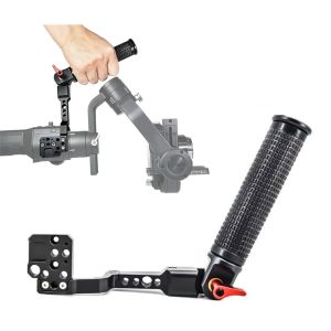 ด้ามจับด้ามจับวงแหวนเชือกปรับได้ด้ามจับสำหรับ DJI Ronin S/SC/RSC2/RS2พร้อมส่วนต่อขยายด้านข้างเป็นช่อง1/4 "3/8"