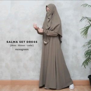 Salma set dres/khimar/cadar