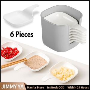 (Hearth & Haven) Sauce Dish Flavored Plate Set Flavor Dish Serving Tray Hot Pot Seasoning Dipping Plate Sauce Bowls