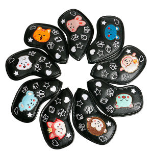 ปลอกหุ้มหัวไม้กอล์ฟชุดเหล็ก Cutie animals สัตว์หลากหลายชนิด (CVI018) Iron Cover 9 ชิ้น 4/5/6/7/8/9/P/A/S สต็อคในไทยพร้อมส่ง