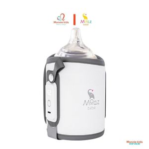 Túi ủ bình sữa cho bé Moaz BeBe MB067 máy hâm sữa cầm tay thông minh tiện lợi - Monnie Kids