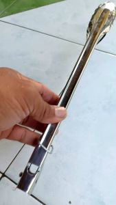 Penjepit Capit Kue Stainless Steel 30cm: Alat Memasak Praktis & Tahan Lama