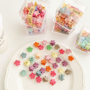 36PCS/Box Girls Cute Colorful Small Hair Claws Cartoon Hair Clip Headband Fashion Hair Accessories