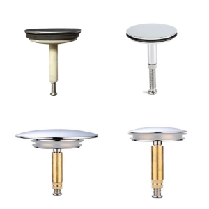 Bathroom Sink Drains Plug Detachable Bathtub Plug Adjustable Manual Lift Drain Plug Kitchen Accessories Easy to Install