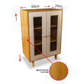 Cabinet Sideboard Microwave Oven Storage Cabinet Multi-layer Home Storage Locker with Drawer. 