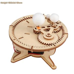 [Hàng Mới] Đồ chơi Hành Tinh mặt trăng Trái Đất mặt trời Mô hình hệ thống năng lượng mặt trời cho trẻ em Đồ chơi khoa học tự làm