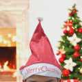 Soft Plush Christmas Hat Kids Adult Santa Claus Hats Red Christmas Decoration. 