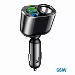SEAMETAL Car Fan 12V Double Headed Electric USB Auxilliary Fan for Backseat Electricfan Rear Seat Cooling Heavy Duty