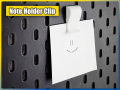 [James3D] IKEA Skadis Note Holder Clip ชุดละ 2 ชิ้น. 