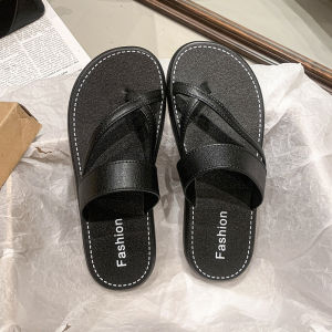 Free Shipping 2026 New Beach Sandals For Women Fashionable Summer Outdoor Wear Thick-Soled Wedge Flip-Flops Sandals