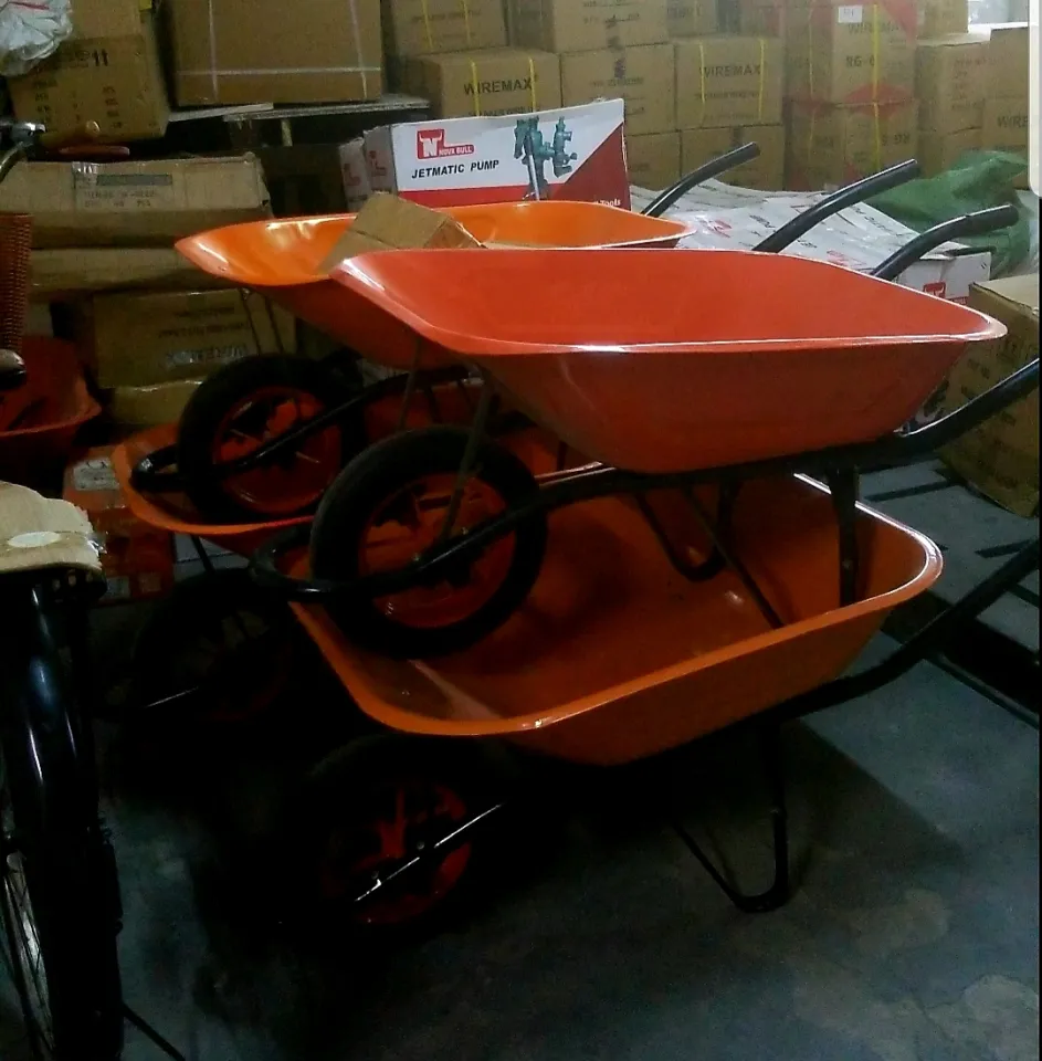 G T Wheel Barrow Heavy Duty Construction Cart Weight Capacity of