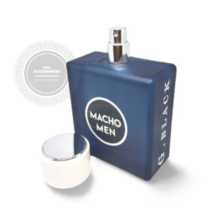 Macho Men by Paris Corner 100ml Eau de Parfum Fresh Citrus Perfume