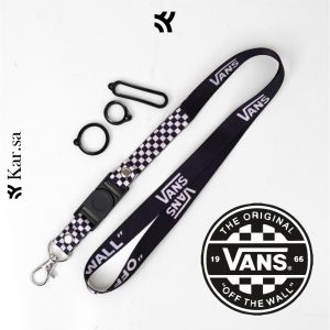 LANYARD VANS PREMIUM / FREE ORING / TALI LANYARD / LANYARD CRAFT / TALI IDCARD / KARSA