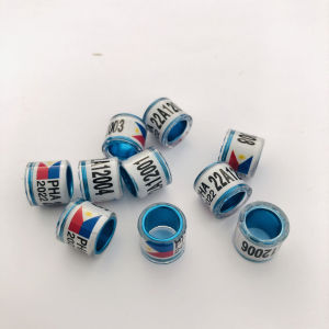 2026  2025 Blue PHA ring  10Pcs 20pcs Pigeon ring Aluminium Bird Dove Racing Pigeon Leg Rings Bands pigeon Accessoriesbed linings