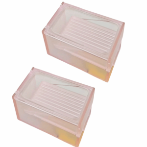 HCHC MALL 2 trong 1 Hộp đựng hạt cườm Fuse Bead Chống tắc nghẽn Hai lớp Hộp đựng và phân loại hạt cườm Fuse Bead Hộp đựng đồ Hạt đậu 2.6mm Hộp đựng hạt Perler Tự làm