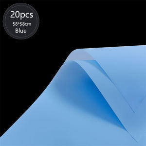 20 Pcs Single Bouquet Wrapper Packaging Paper Waterproof Wedding Flower Single Bag Wrapping Paper
