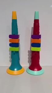 Montessori Infant Playing Musical Instrument Toy Plastic Abs Multicolor Rod Bell Trumpet Castanets Sound Tube Drum Children Toys2026