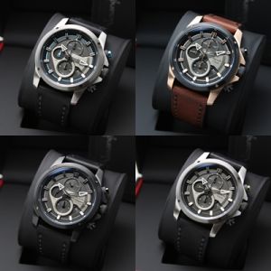 Jam Tangan Pria Alexandre Christie AC 6593 AC6593 AC 6410 AC 6562 AC 6491 Original Garansi Resmi 1 Tahun - Leather