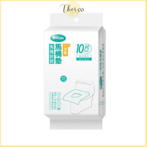 Travel disposable toilet seat cover wc mat waterproof toilet paper pad bathroom accessories set Biodegradable Sanita