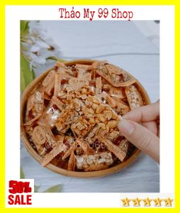 (FREESHIP) 1KG kẹo Đậu Phộng ( thèo lèo)  giòn béo  - BÁNH LÁ MƠ SHOP