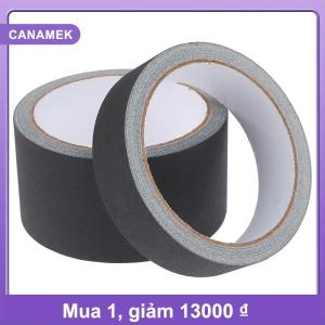【CANAMEK】 Băng keo màu đen Băng keo sửa chữa sách rách dễ dàng không phản chiếu không cặn