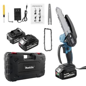 Uiiwell Cordless Chain Saw เลื่อยโซ่ไร้สาย นิ้ว เลื่อย เลื่อยตัดไม้ รุ่น 199V เครื่องเลื่อยไฟฟ้าไร้สาย ใช้งานง่าย ตัดไม้ใหญ่และไม้ขนาดกลางได้สะดวก