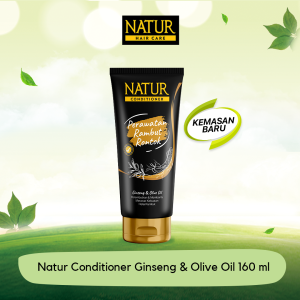 Natur Conditioner Ginseng + Olive Oil -165ml / Hair Tonic Ginseng 90ml Original Halal BPOM