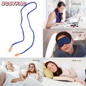 JCSYFAC 10 cái Nút tai có dây silicon mềm nút tai bảo vệ thính giác tái sử dụng mới