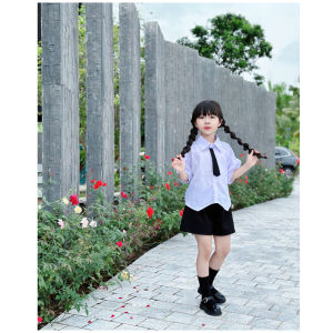 Bộ Đồng Phục Nữ Sinh Học Sinh Bé Gái Set Áo Váy Sơ Mi Đồng Phục Học Sinh Phong Cách Hàn Quốc Hàng Thiết Kế Độc Quyền