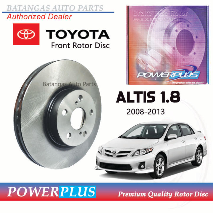 Refacing Rotor Disc Altis Rotor Disc Front Altis 1.8 /2.0 2008-2013 PRD-47522 | Lazada PH
