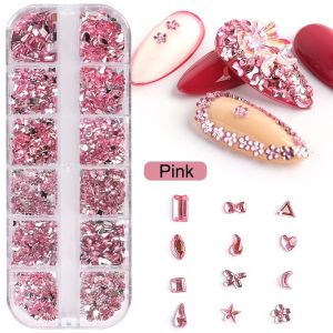 Khay đá chân bằng 12 ô 12 hình - làm móng học nails