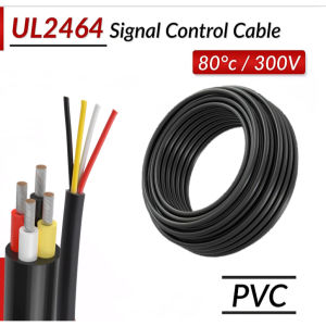 1M Insulated PVC Sheath Power Flexible Wire 4Core Cable UL2464 Heat-resistant Wire Waterproof 14/20/22/24/26/28AWG