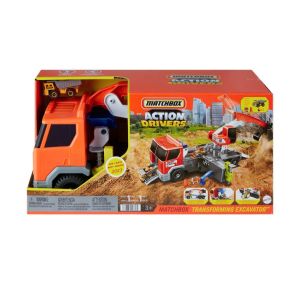 Đồ Chơi Xe Tải Matchbox Action Drivers Transforming Cỡ Lớn Biến Hình Linh Hoạt Chính Hãng Mattel